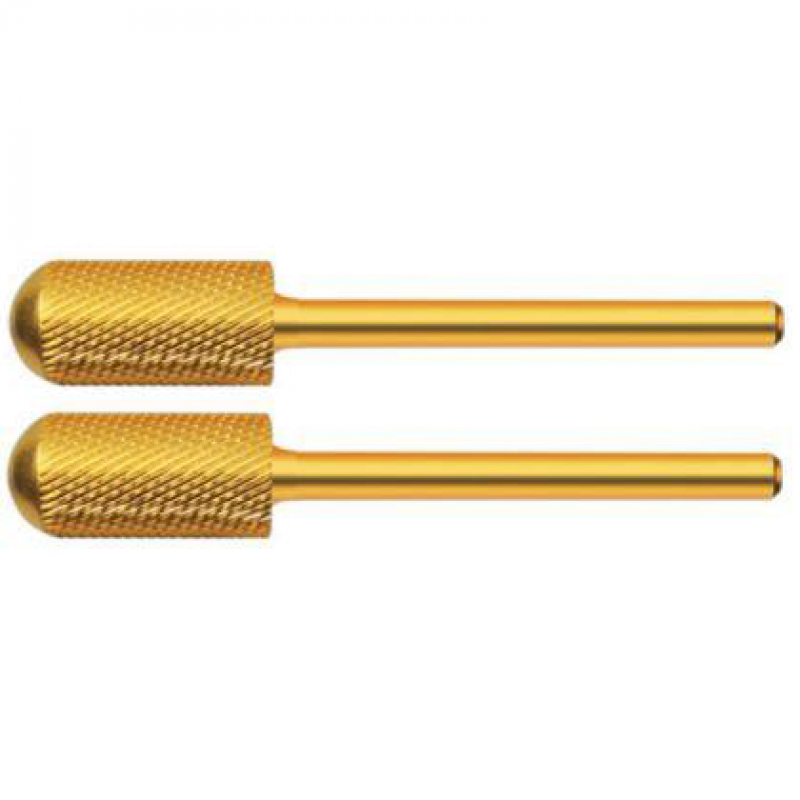 Cre8tion Small Barrel Smooth Top Bit Gold, 3/32", 17216 BB 